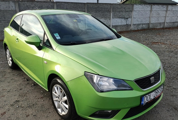 Seat Ibiza cena 18900 przebieg: 264000, rok produkcji 2013 z Szepietowo małe 254